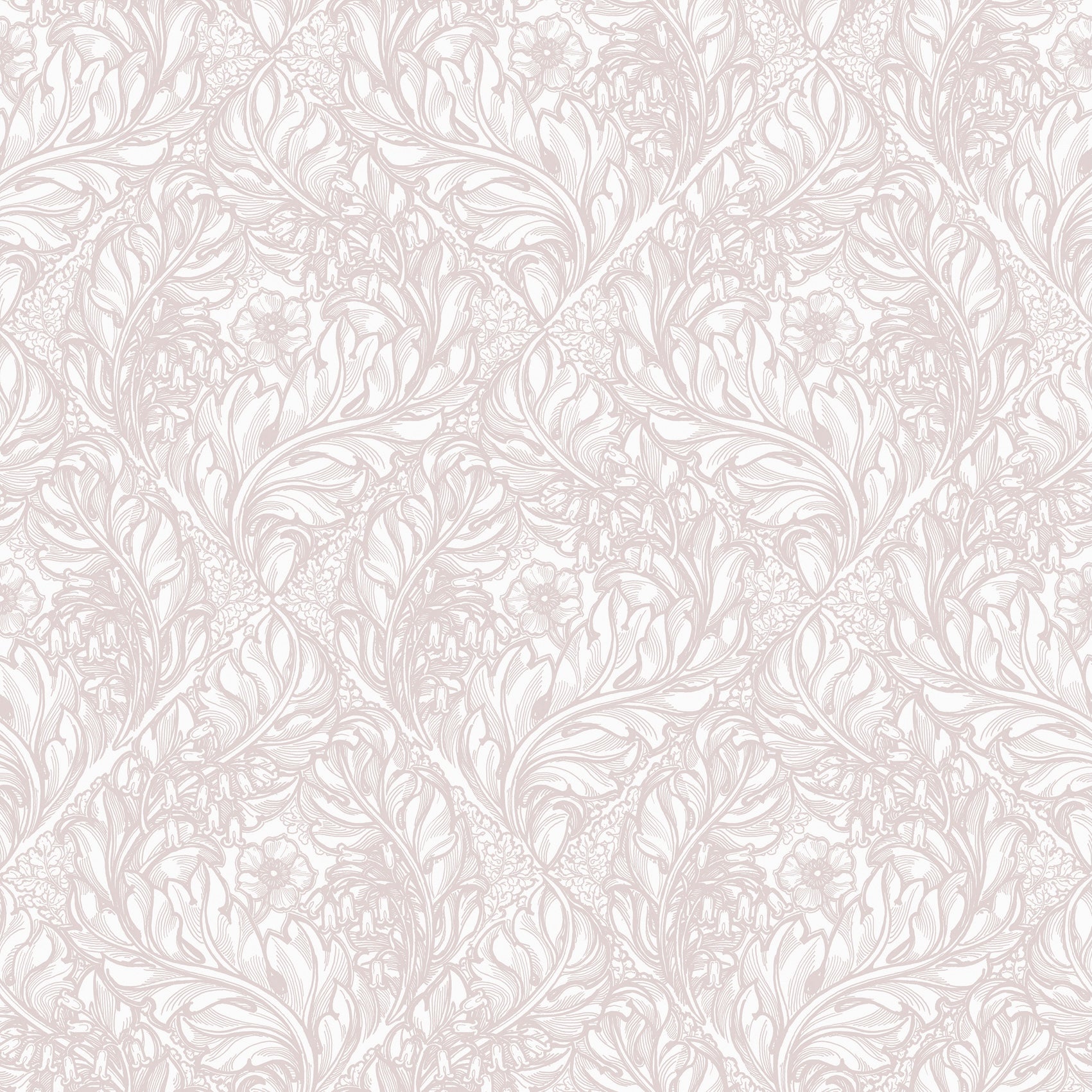 Rambleicious Dusty Pink - Wallpaper Inn 