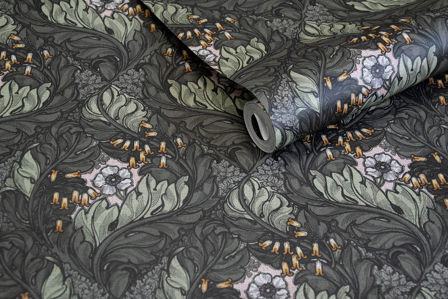 Rambleicious Multi Green - Wallpaper Inn 