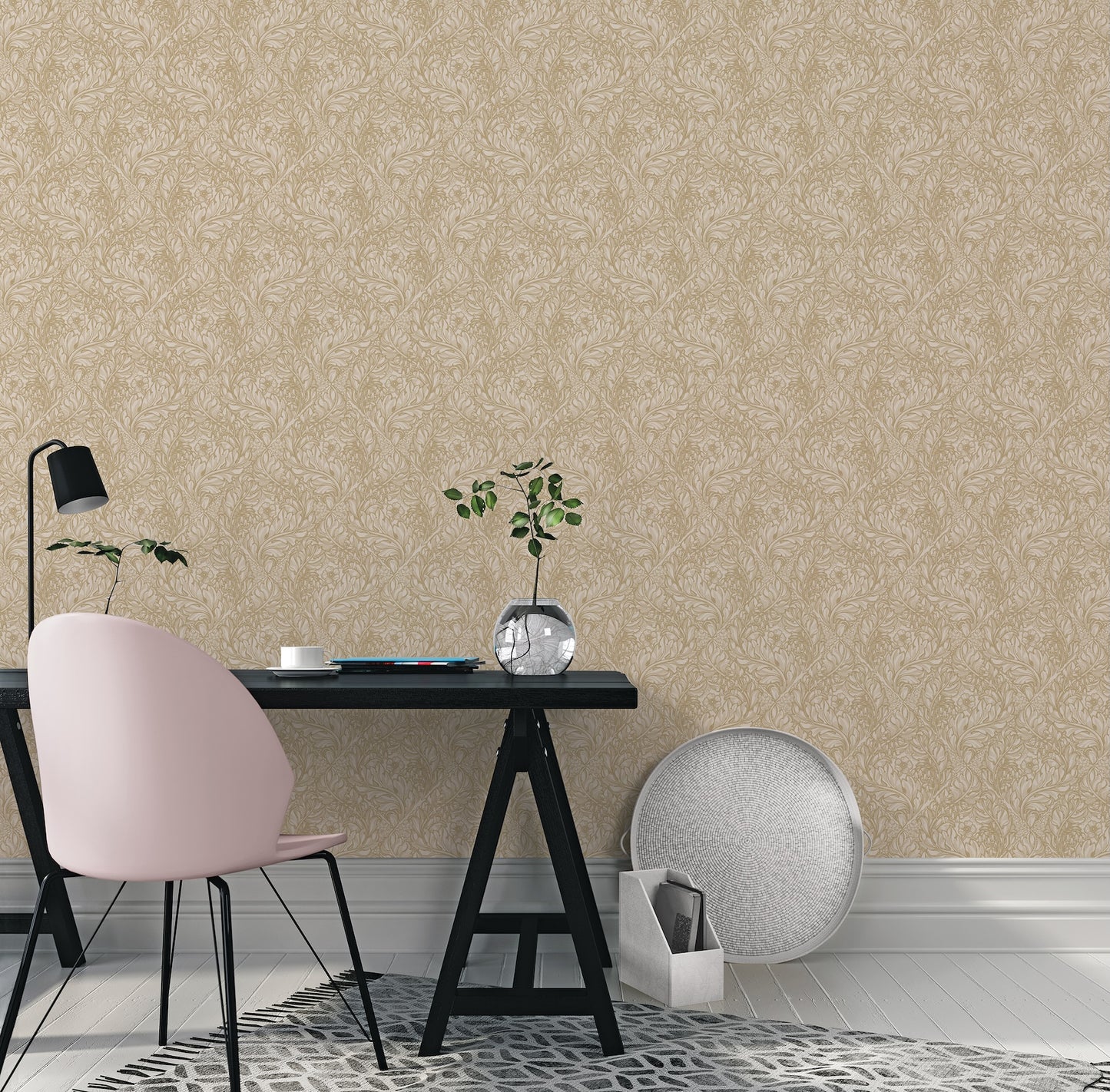 Rambleicious Ochre - Wallpaper Inn 