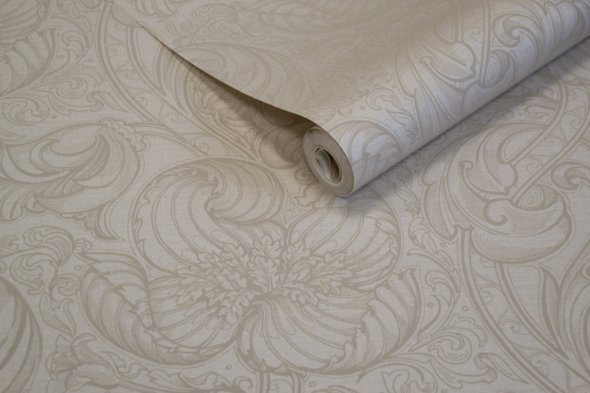 Down the Dilly Taupe - Wallpaper Inn 