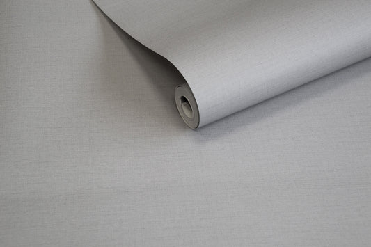 Nuance Plain Texture Grey - Wallpaper Inn 