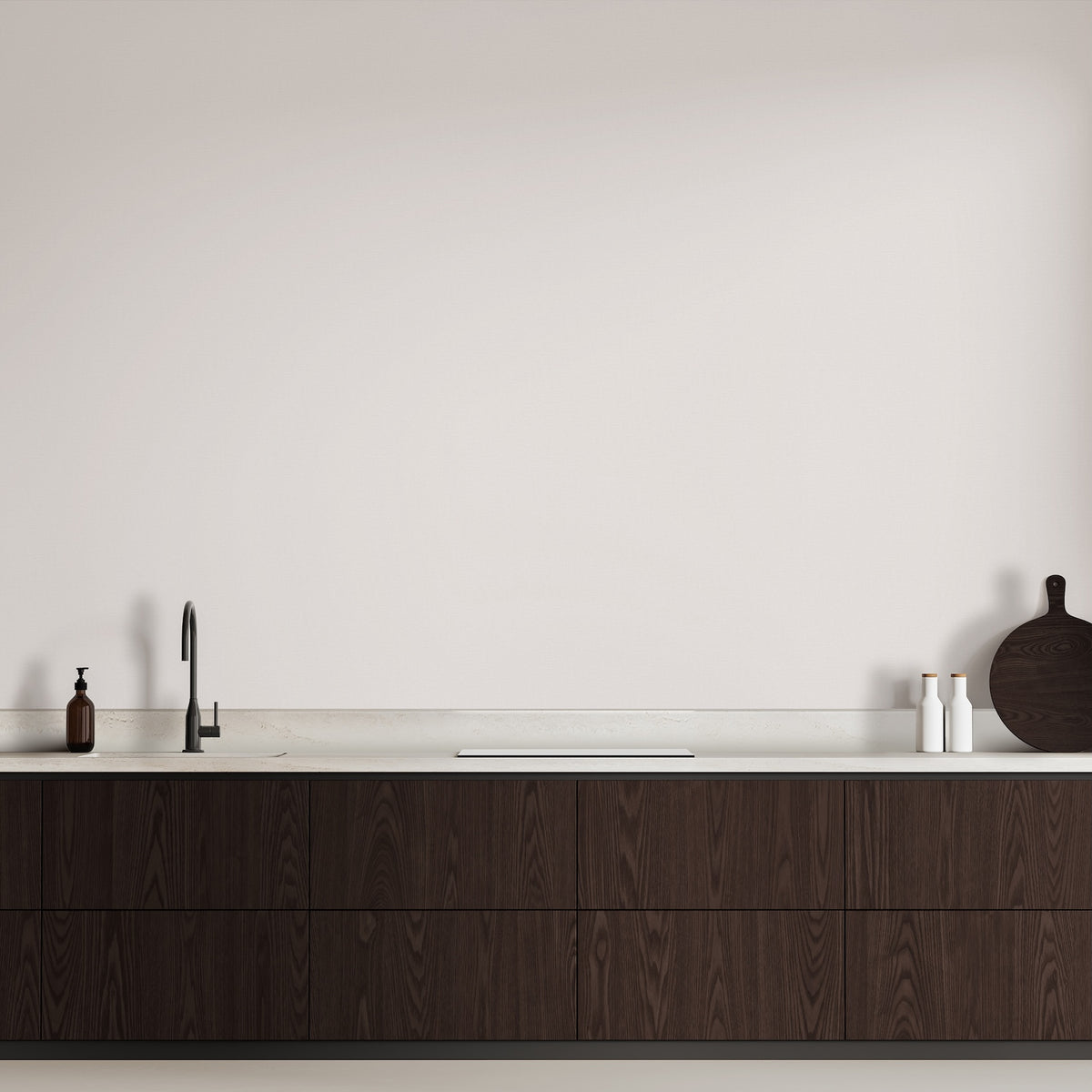 Nuance Plain Texture White - Wallpaper Inn 