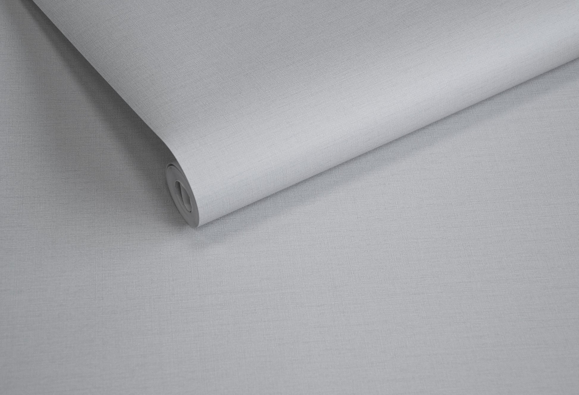 Nuance Plain Texture Light Silver Grey - Wallpaper Inn 