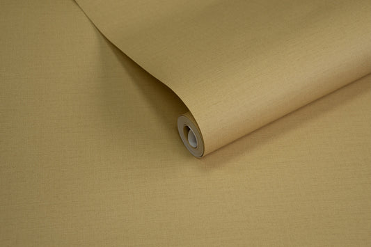Nuance Plain Texture Ochre - Wallpaper Inn 