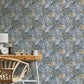 Hedgerovia Blue - Wallpaper Inn 