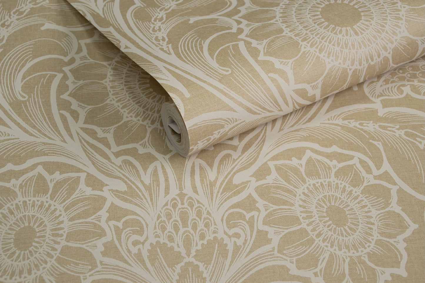 Sunnyside Up Beige - Wallpaper Inn 