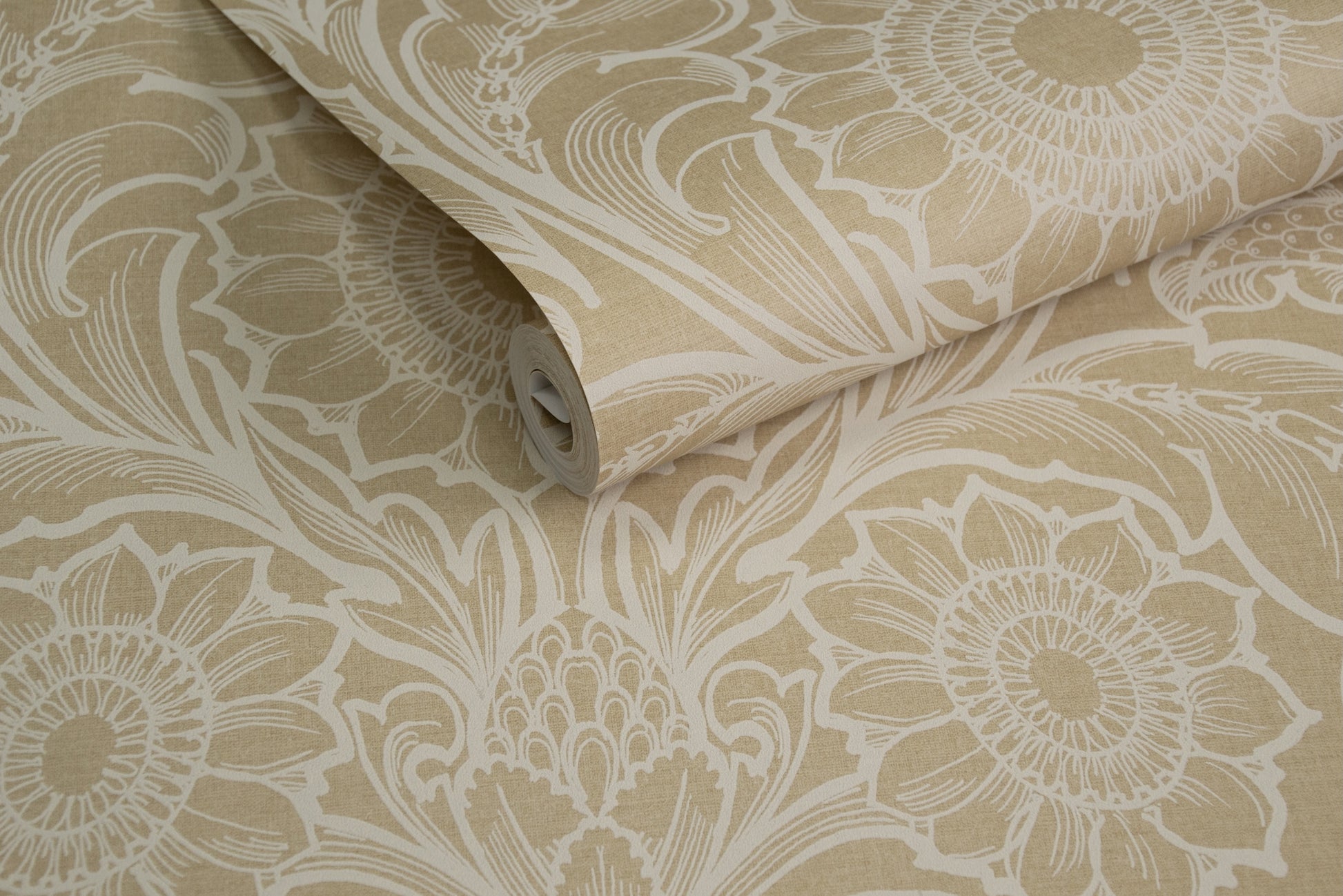 Sunnyside Up Beige - Wallpaper Inn 