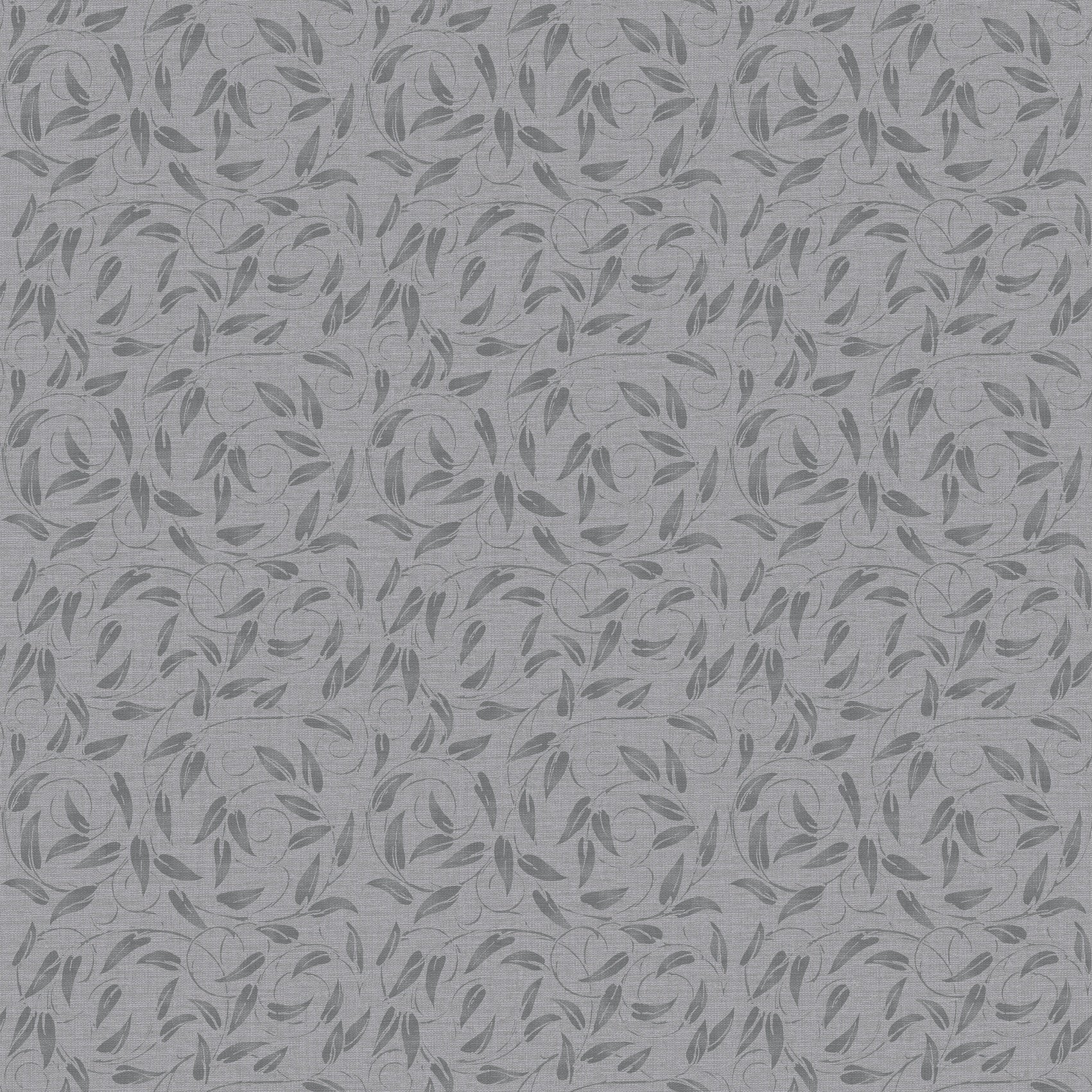 Tit Willow Grey on Grey - Wallpaper Inn 