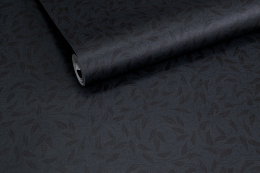 Tit Willow Black - Wallpaper Inn 