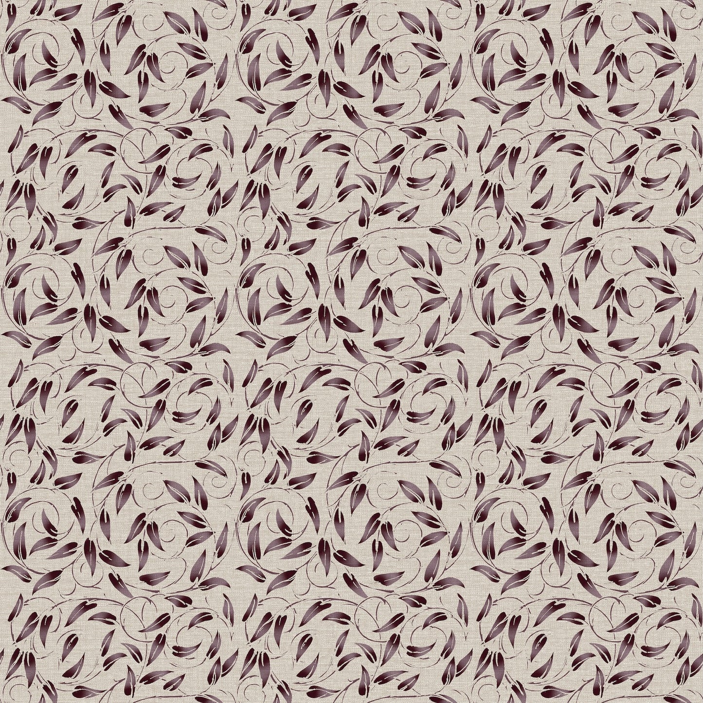 Tit Willow Burgundy - Wallpaper Inn 