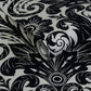 Damask Sauvage Black - Wallpaper Inn 