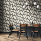 Berry Dot Carbon - Wallpaper Inn 