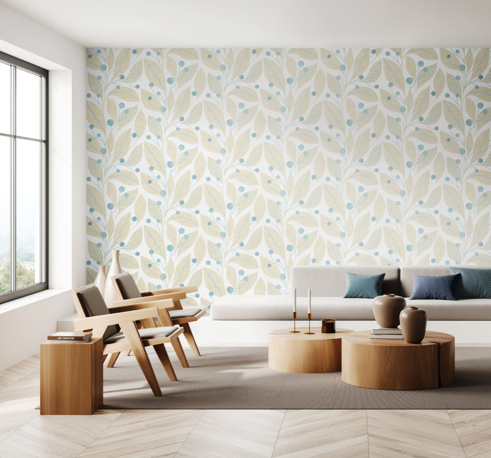 Berry Dot Surf - Wallpaper Inn 