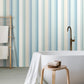 Multi Stripe Wild Water - Wallpaper Inn 