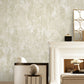 Concrete Industrial Gold / Neutral Wallpaper