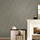 Bamboo Stripe Wallpaper Organic Brown