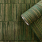 Bamboo Stripe Wallpaper Forest Green