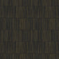 Bamboo Stripe Wallpaper Charcoal / Gold