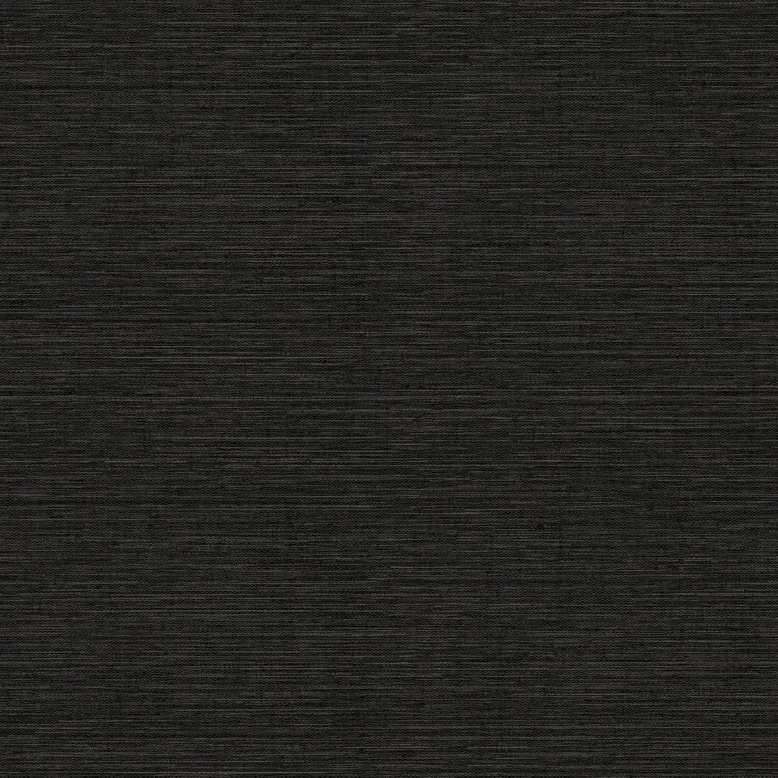Weave- Effect Textile Wallpaper Black/Bronze