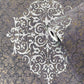 Damask Mottled Wallpaper  Silver Grey & Lilac