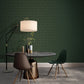 Fan Geometric Wallpaper Gold/Green