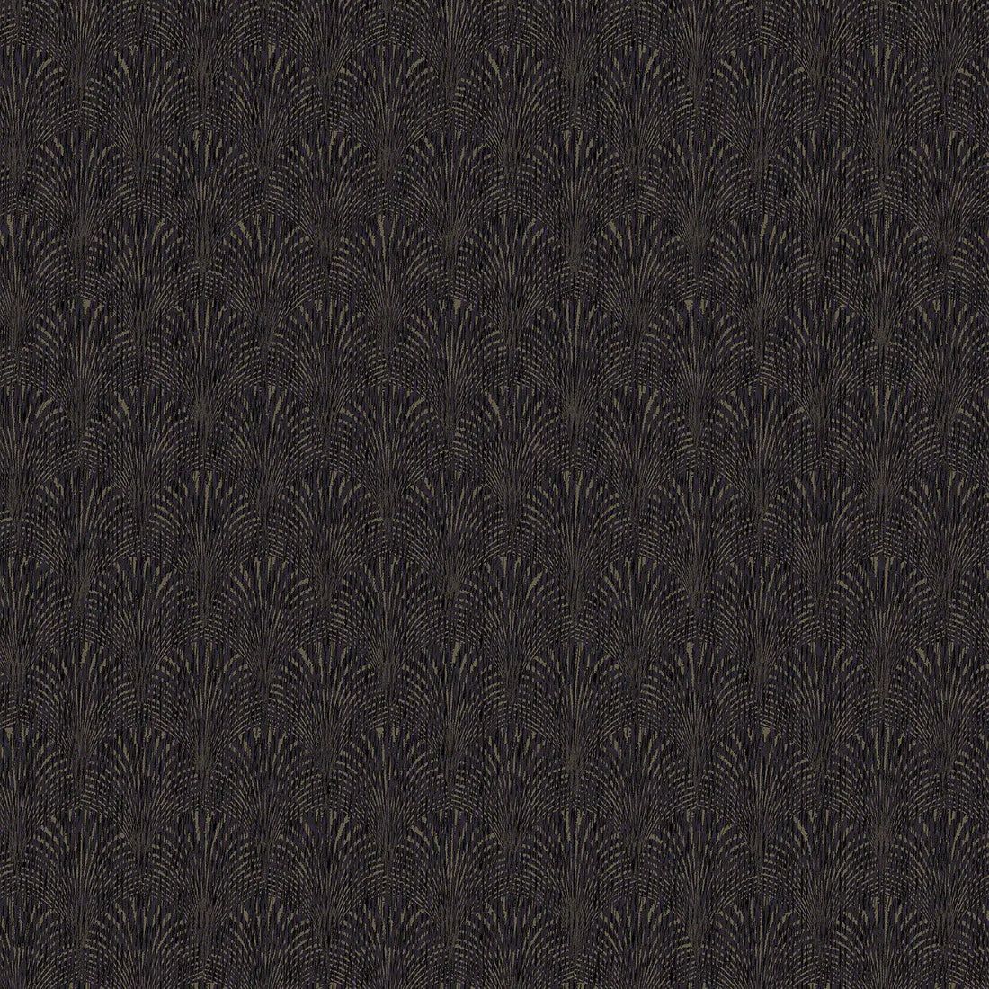 Fan Geometric Wallpaper Lilac/Black