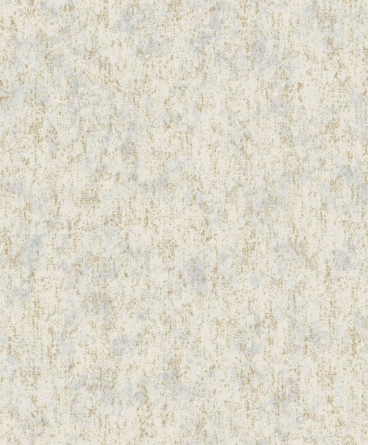 Speck Industrial Mottled Wallpaper Gold/Pale Blue (Copy)