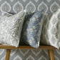 Odina Ikat Wallpaper Soft Blue