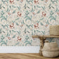 Tapestry Floral Wallpaper Natural Spice Green