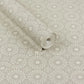 Symmetrical Chic Wallpaper Champagne & Silver - Wallpaper Inn 