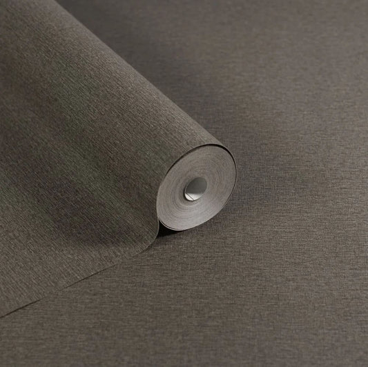 Urban Weave Wallpaper Chocolate Brown