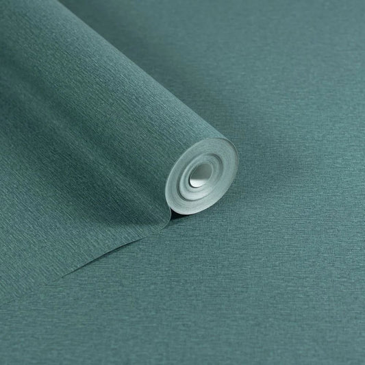 Urban Weave Wallpaper Deep Teal