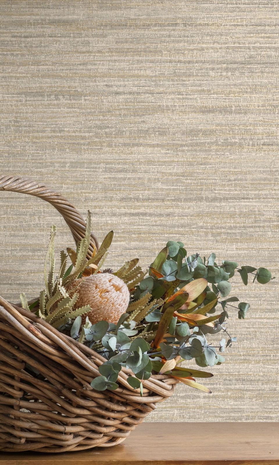 Rete Wallpaper Grey