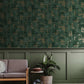 Eleanora Geo Wallpaper Green