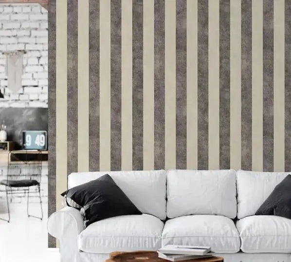 Soft Stripe Wallpaper Wallpaper Inn