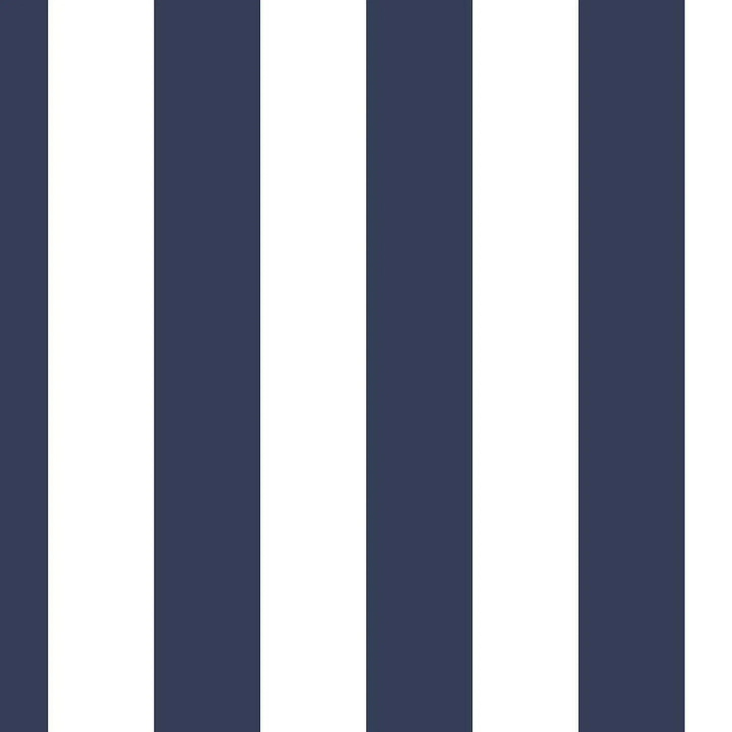 Navy and white Stripe Wallpaper Wallpaper Inn