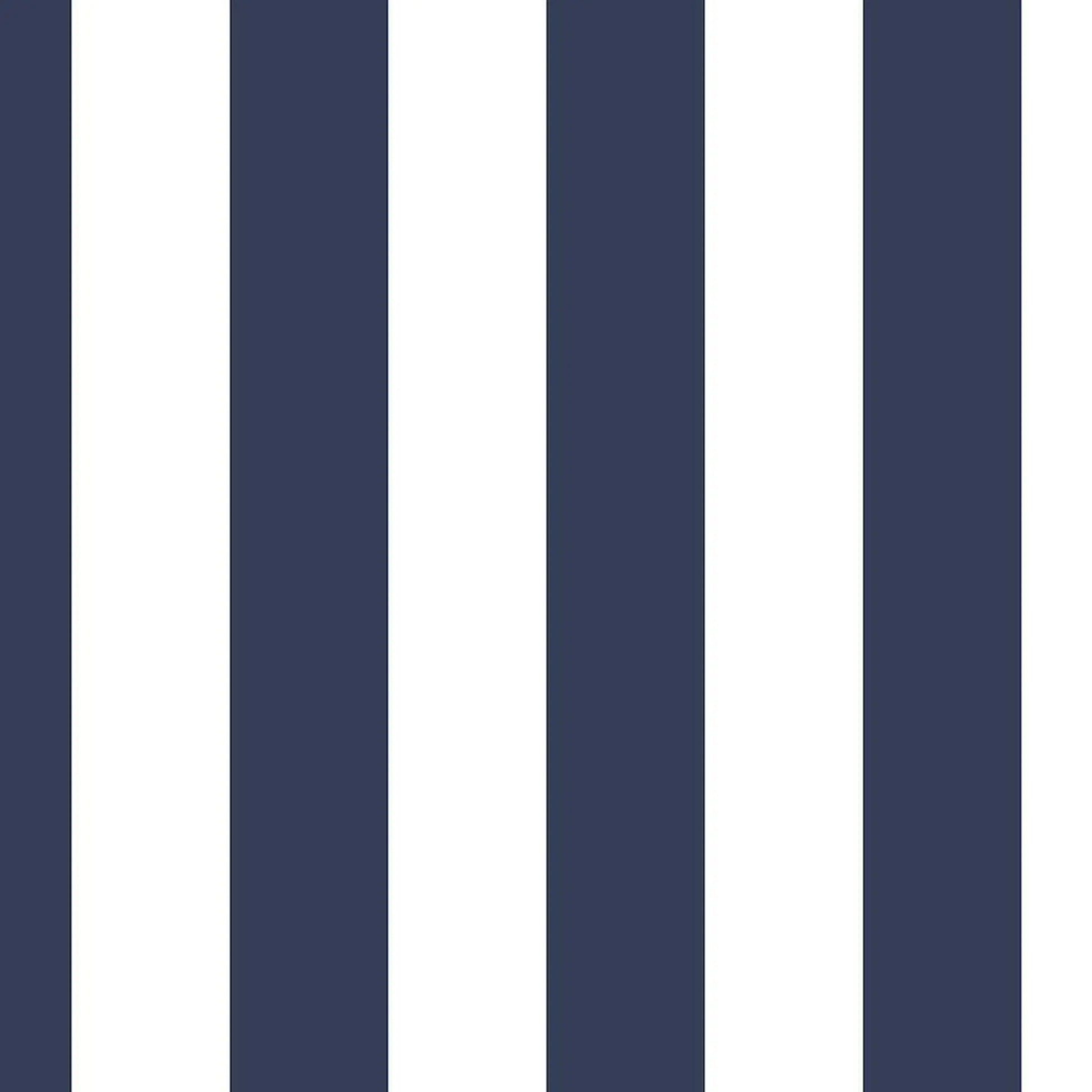 Navy and white Stripe Wallpaper Wallpaper Inn