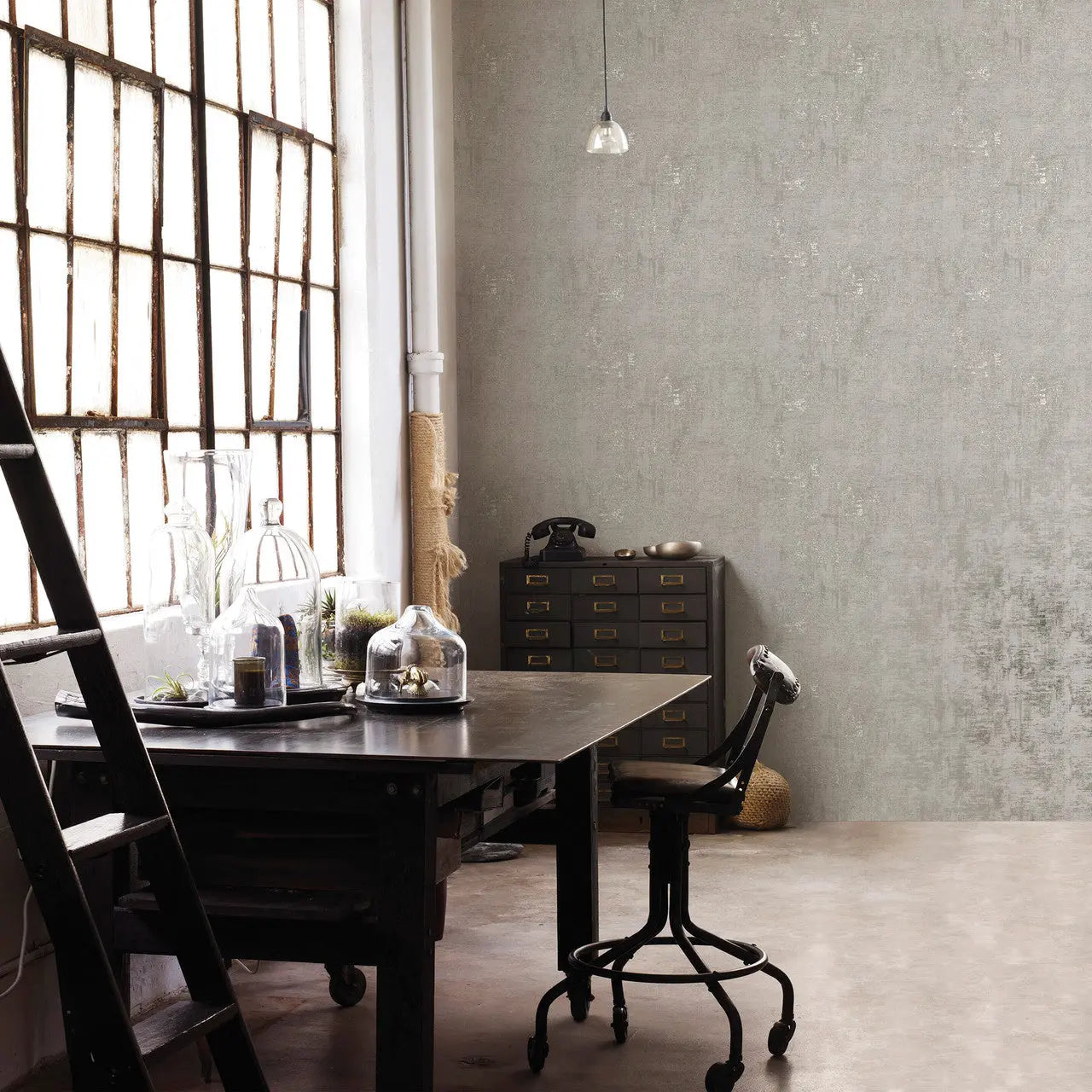 Distressed Plaster Wallpaper Wallpaper Inn