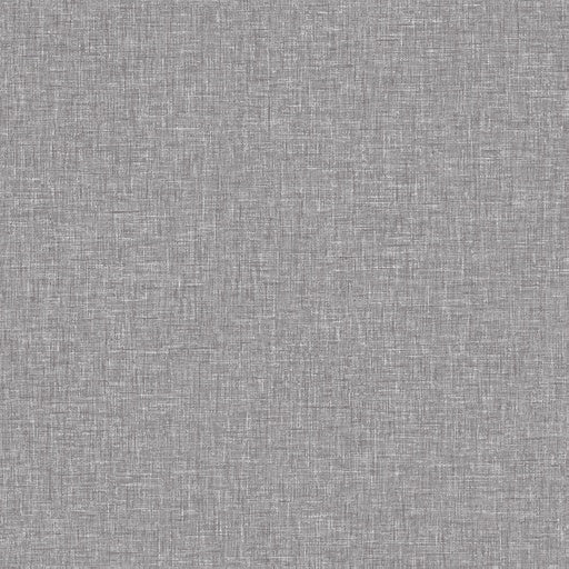 Linen Texture Mid Grey Wallpaper