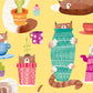 Kitten Kaboodle Dandelion Wallpaper