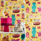 Kitten Kaboodle Dandelion Wallpaper