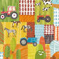 Down on the Farm Orange Crush Wallpaper