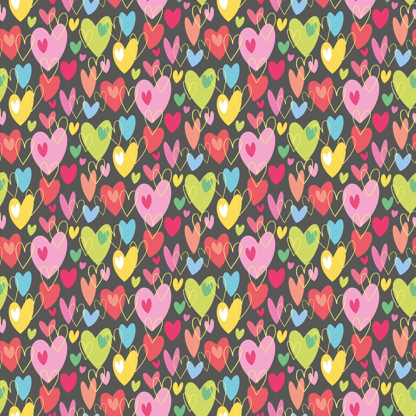 Pop Hearts Cherry Bon Bon Wallpaper