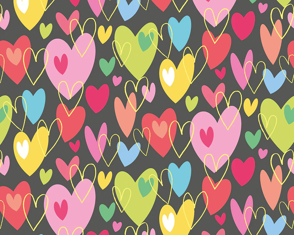 Pop Hearts Cherry Bon Bon Wallpaper