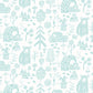 Honeywood Bears Blue Jay Wallpaper