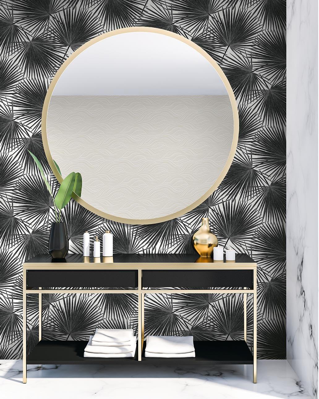 Elvis Inky Wallpaper