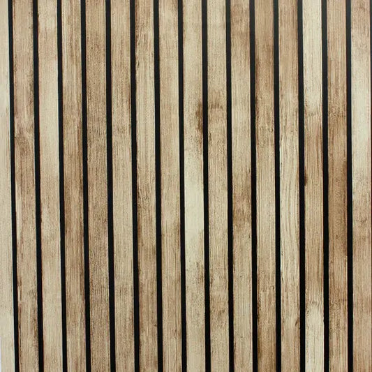 Wood Slats Natural Wallpaper Wallpaper Inn