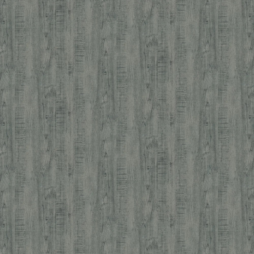 Luxe Timber Silver Wallpaper