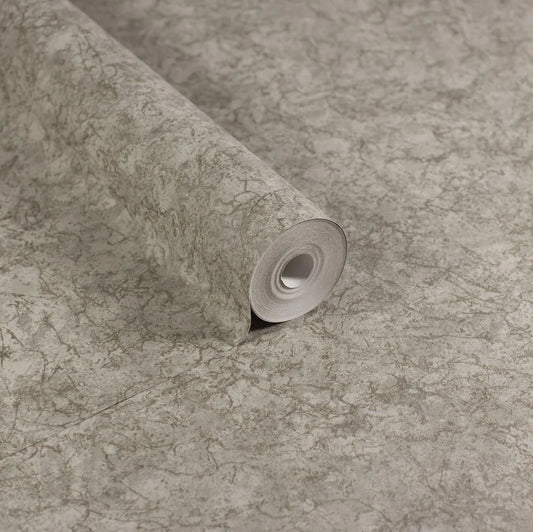 Textured Marble Cappuccino / Gold - Wallpaper Inn 