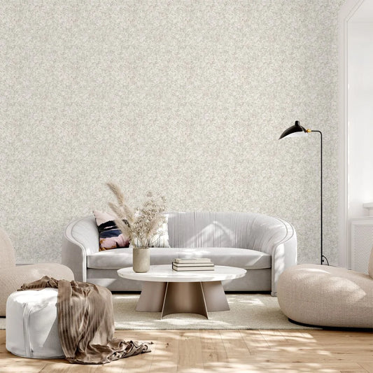 Textured Marble Ivory / Champagne